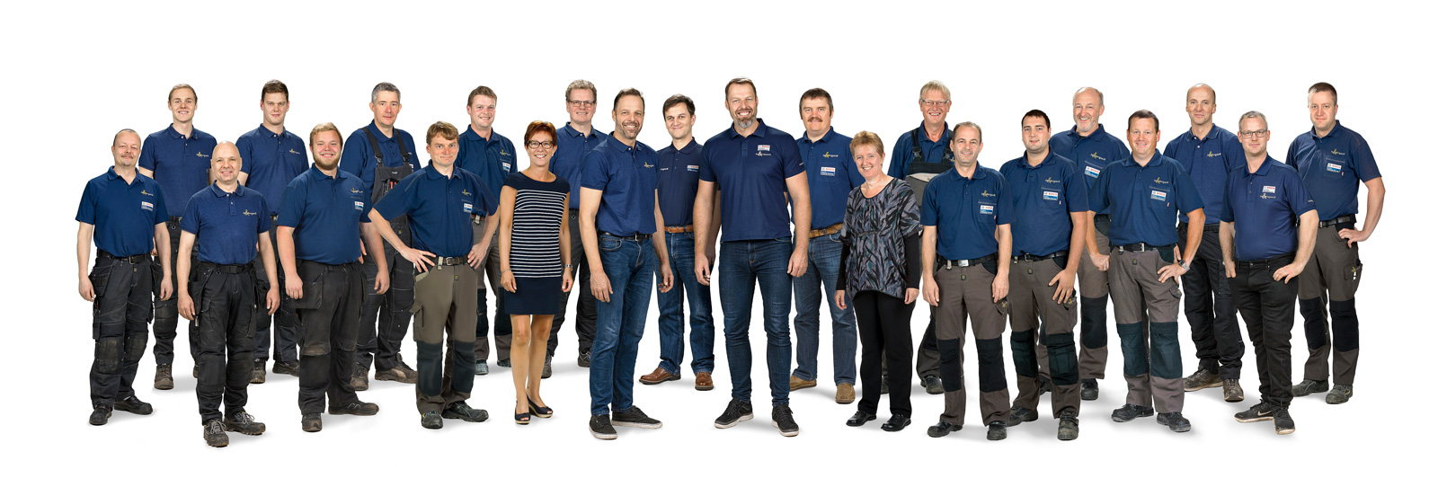 Medarbejdere hos Dam & Hovgaard i 2020